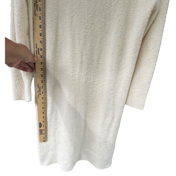 Banana Republic Womens Cowl Neck Sweater Dress L Alpaca Blend Cream - Picture 8 of 8